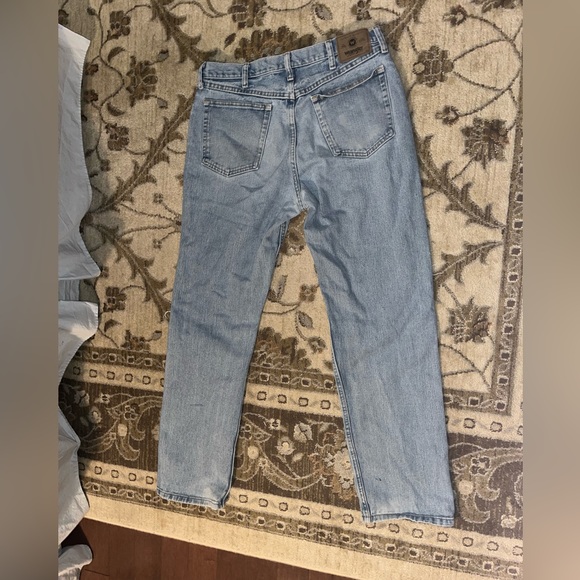 90s distressed wrangler jeans size 34X 32 - Picture 4 of 5